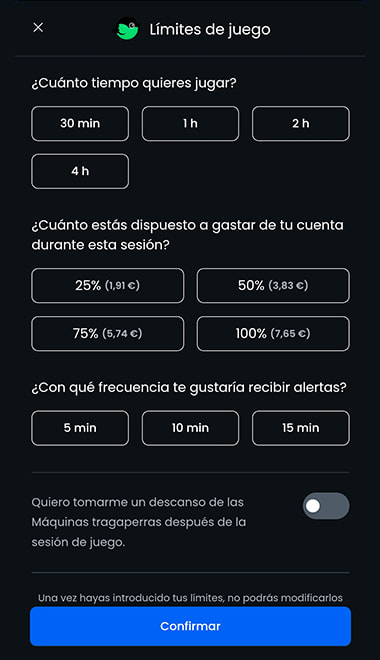 Pantalla del juego Big Bass Bonanza en casino777.