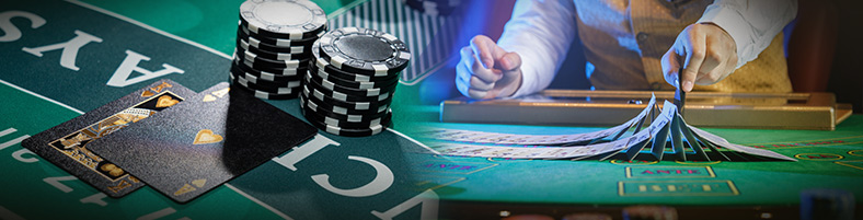 Crupier de blackjack en vivo disponible en casinos online de México.