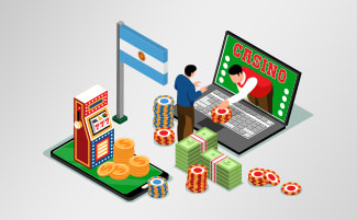 Lobby de un casino online argentino que acepta Ualá