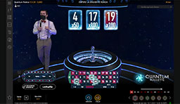 Casino en directo con propuestas de números con multiplicadores de las apuestas de ruleta.