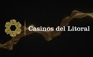 El logo de Casinos del Litoral en Corrientes.