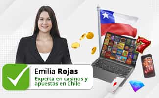 Emilia Rojas, autora de la página de casinos online legales en Chile.