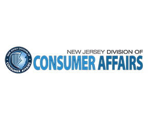 Logo de la Comisión del Control de Juegos de Chance de New Jersey.