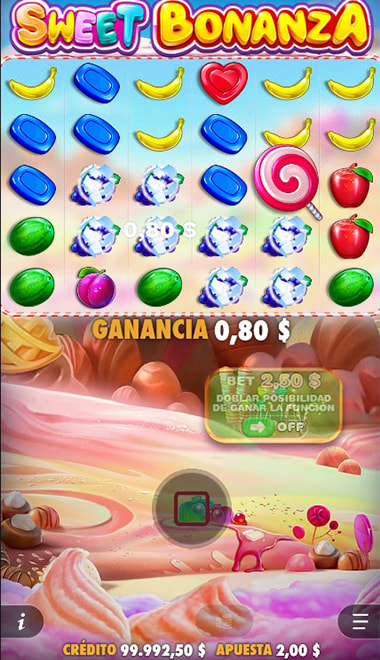 Puntos multiplicadores activos en la cuadrícula de Sugar Rush.