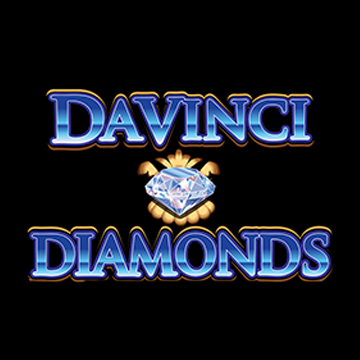 Logo de la slot Da Vinci Diamonds.