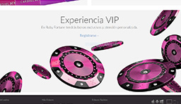 Experiencia VIP en el casino en línea Ruby Fortune.