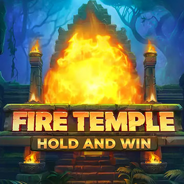 La slot Fire Temple: Hold and Win, disponible en los casinos con Playson.
