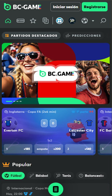 Sección de apuestas deportivas de una casa de apuestas.