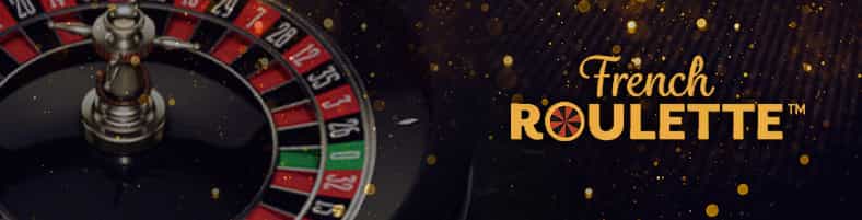 Juego de la ruleta online francesa.