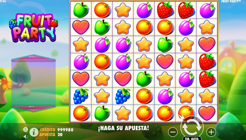 Demo de la slot Fruit Party