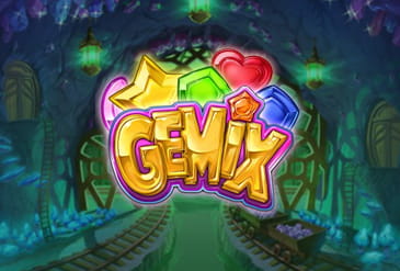 Portada de la tragaperras Gemix, disponible en casinos online.