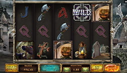 Slot de Red Rake Jack O'Lantern Vs El Jinete sin cabeza caracterizada por los símbolos expandidos y con fase de tiradas gratis.