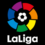 Logo de la liga española de fútbol profesional.