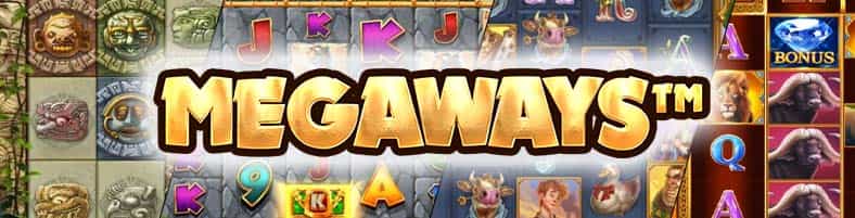 Logo tragaperras Megaways.