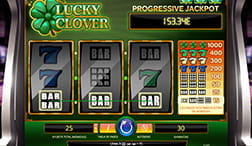 Tragaperras con bote progresivo de iSoftbet Lucky Clover.