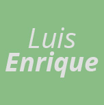 Luis Enrique exentrenador del FC Barcelona