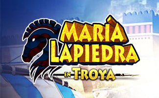 Portada de María Lapiedra en Troya en España
