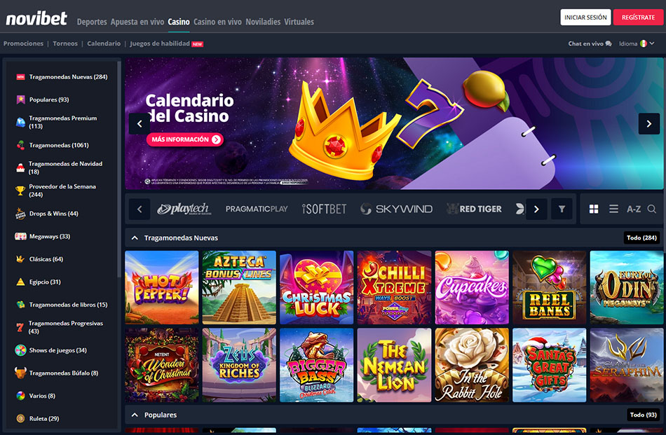 novibet free spins