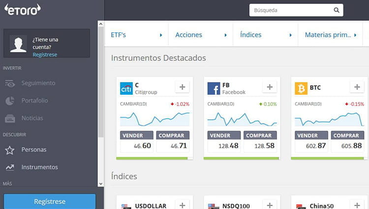 Plataforma etoro