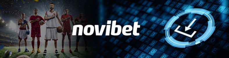 App de descarga en la casa de apuestas Novibet.