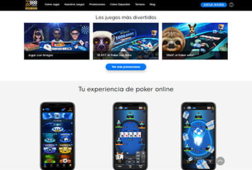 En 888poker disfrutarás de unos gráficos estupendos, que verdaderamente recrean el ambiente de un casino