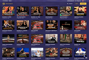 La página principal de apuestas deportivas de Roobet en Argentina