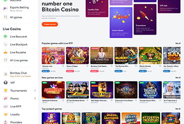 ¡Cientos de juegos en la web de Bitcasino!