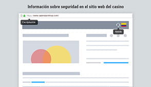 Página prototipo en la que se muestra toda la información necesaria para identificar casinos online seguros en Colombia.