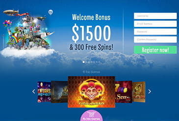 Principales bonificaciones del Casino Sloty en su página web