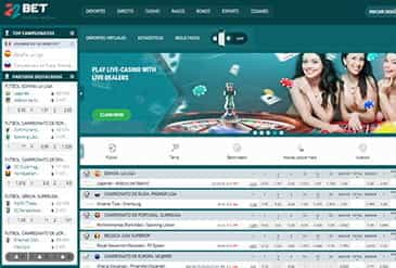 Oferta de juegos de casino en 22bet