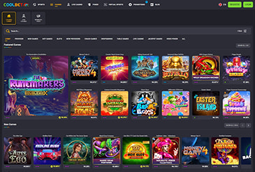 Oferta de juegos de casino en Coolbet
