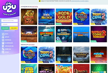 Oferta de juegos de casino en PlayUZU en Chile