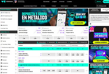 Selección de apuestas deportivas de VERSUS.