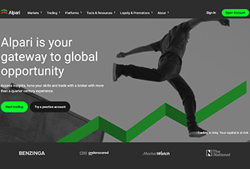 Página web de alpari donde puedes operar en forex