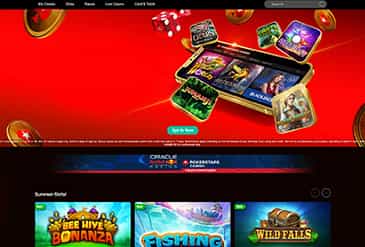 Página de inicio del casino PokerStars en Michigan