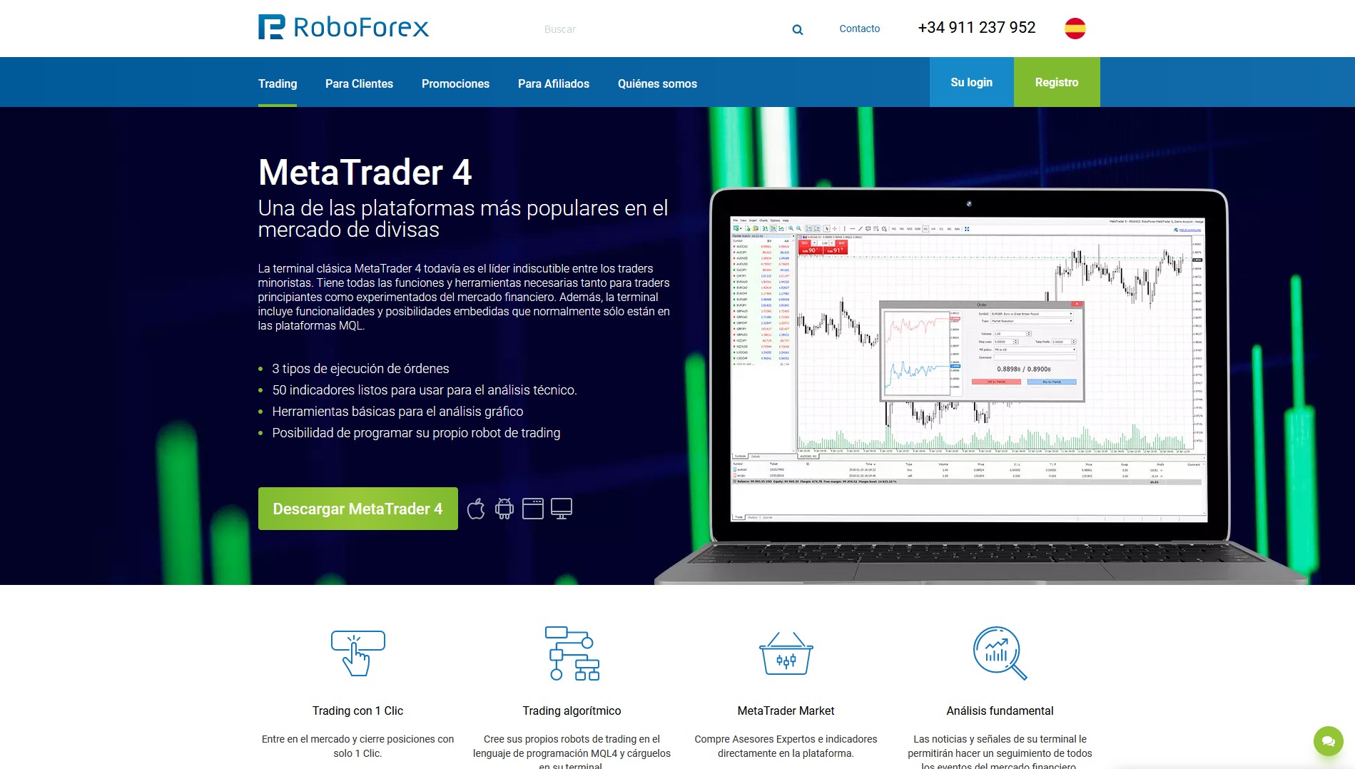 Oferta disponible en RoboForex