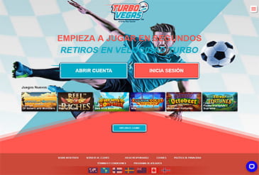 Los bonos disponibles en la página web del casino TurboVegas