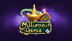 Portada de la slot para casinos online Milliionaire Genie.
