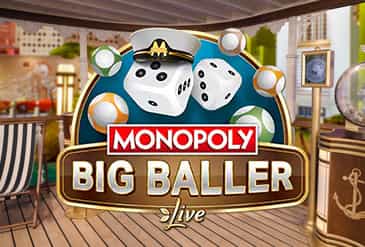 Portada de Monopoly Big Baller Live en casinos online