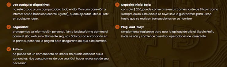 La falsa recomendación de Bitcoin Profit