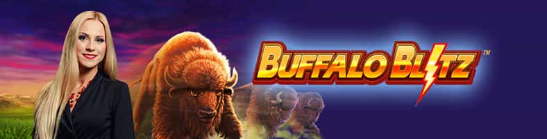 Juego demo de la tragaperras Buffalo Blitz.