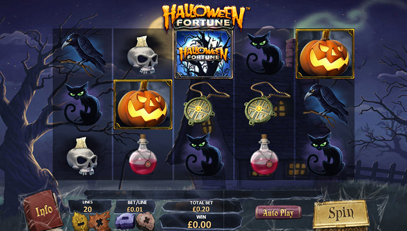 Demo de la slot Halloween Fortune.