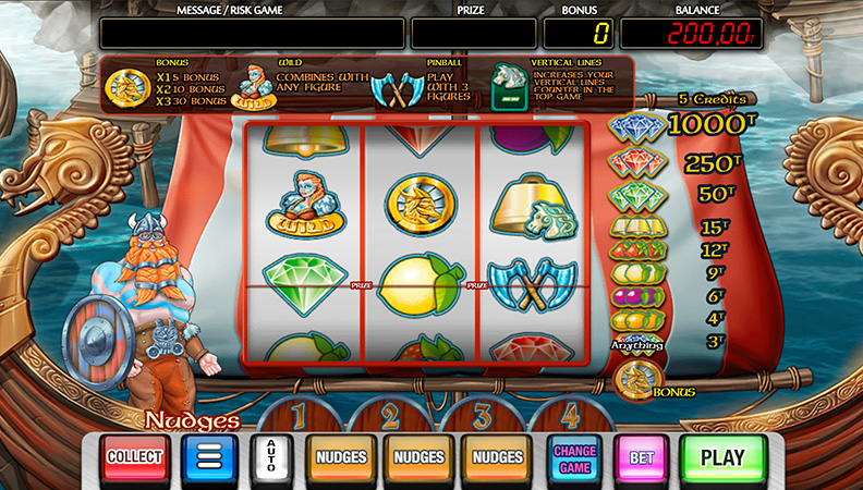 Portal de casino online con vikingos