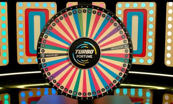 Partida de la ruleta Turbo Fortune en un casino online de España. 