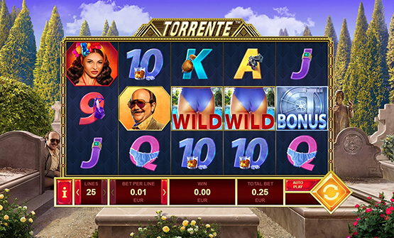 Partida a Torrente Again en un casino online de Espana.