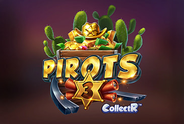 Portada de la slot Pirots 3 de ELK Studios.