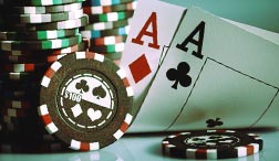 Cartas de la baraja del póker
