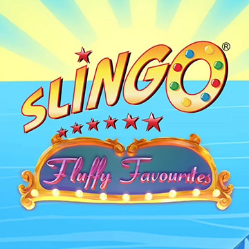 Gráficos del Slingo Fluffy Favourites a la hora de jugar en un casino online.