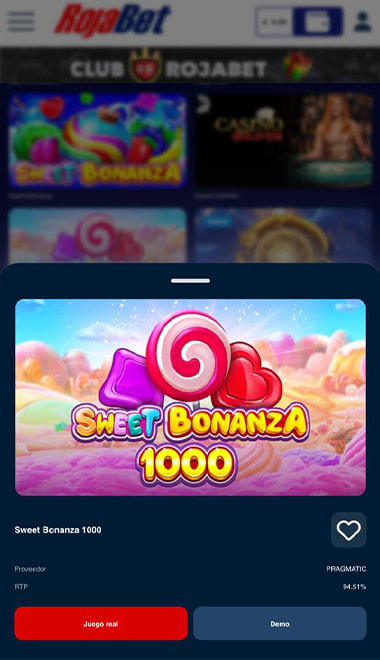 Espera unos minutos y luego busca el juego Sweet Bonanza.
