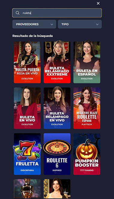 Depósito con métodos de pago mexicanos en el casino online.